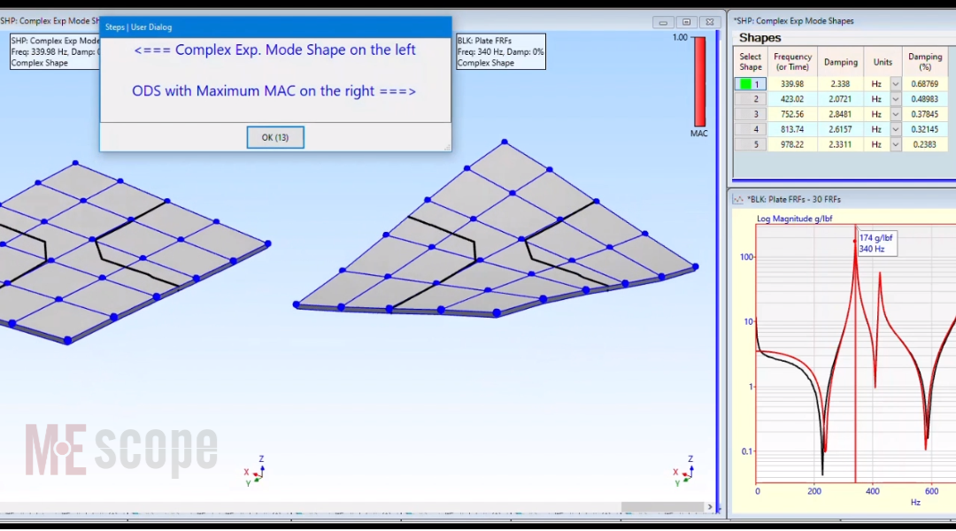 模態(tài)測試分析系統(tǒng)軟件ME&lsquo;scope功能介紹