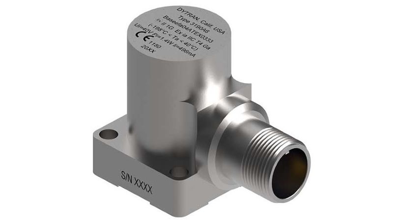 低溫型單軸加速度傳感器3196A6，工作溫度-196-121℃，量程50g